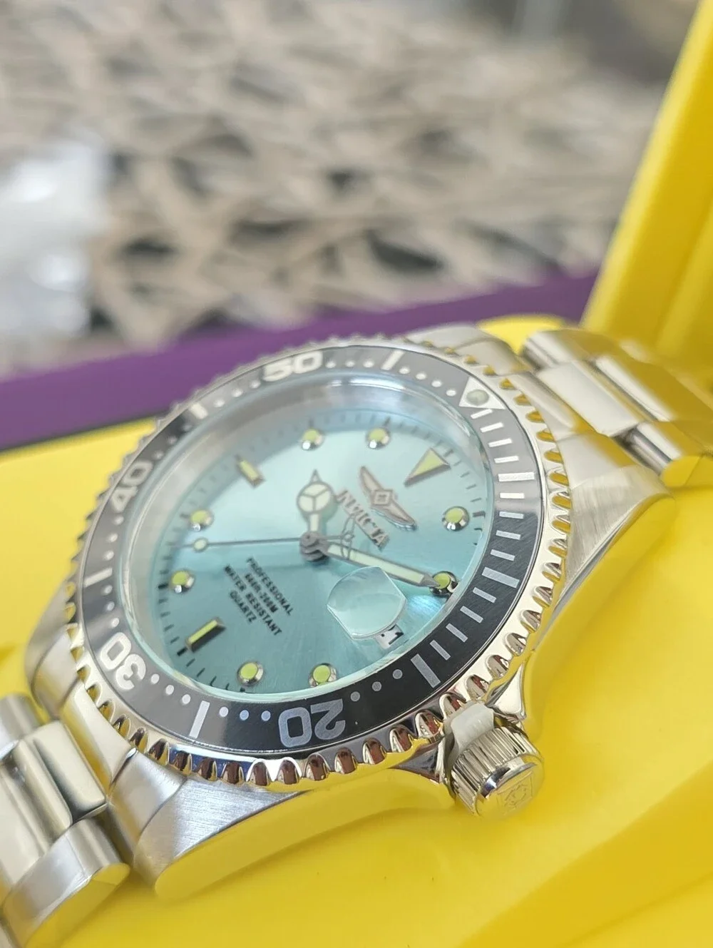 298. Invicta Pro Diver Anchoris Men's Watch - 37.5mm. Steel (48726)
